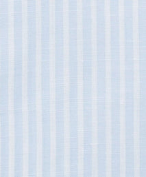Pale Blue & White Tailored Fit Provence Slubbed Bengal Formal Shirt
