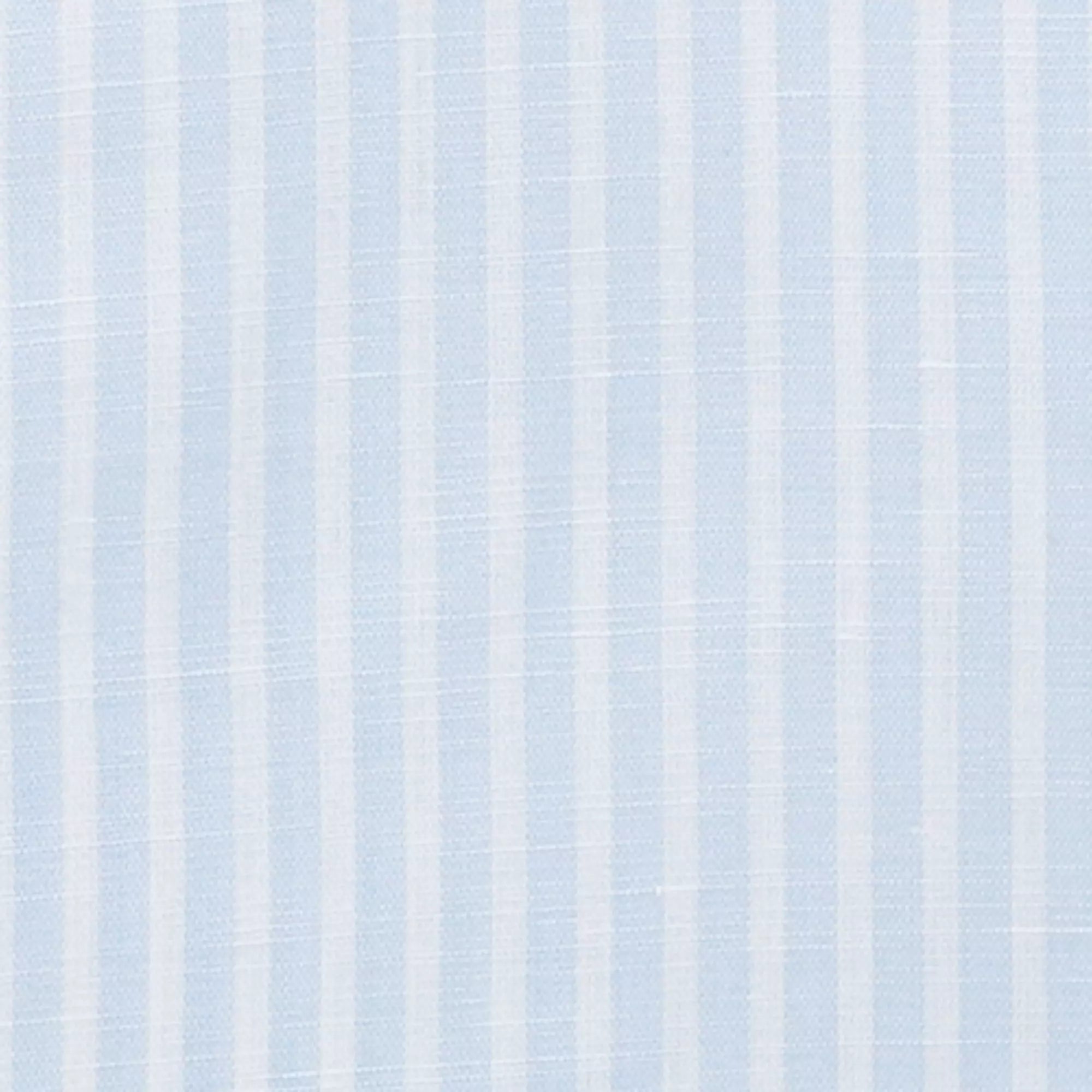 Pale Blue & White Tailored Fit Provence Slubbed Bengal Formal Shirt