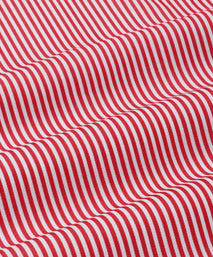 Red & White Tailored Fit Capri Stripe Shirt Formal Shirt